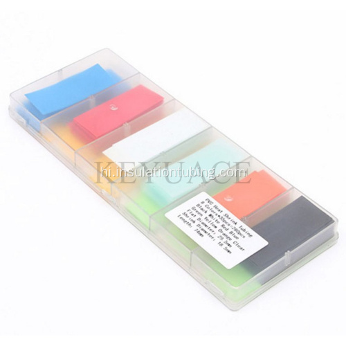 रंगीन ली-आयन 18650 बैटरी लपेटें ट्यूबिंग किट